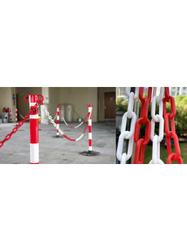 Цепь пластиковая, бухта 25м